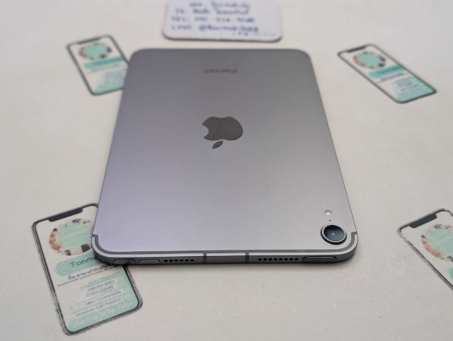 ขาย เทิร์น iPad Mini 7 128 Gb Cellular ศูนย์ไทย สภาพใหม่เอี่ยม อุปกรณ์ครบยกกล่อง ประกันยาว 8 เดือน สุขภาพแบต 100 เพียง 14,990 บาท ครับ รูปที่ 6