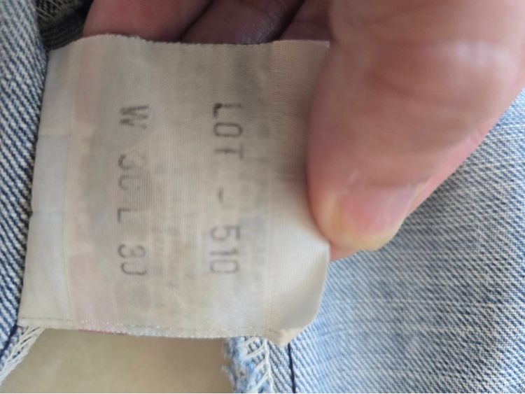 กางเกงยีนส์ Levi’s 501 red loop แท้ มือสอง รูปที่ 8