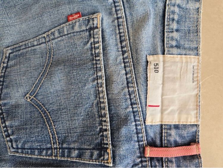 กางเกงยีนส์ Levi’s 501 red loop แท้ มือสอง รูปที่ 2