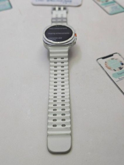ขาย เทิร์น Samsung Galaxy Watch Ultra 47MM LTE ศูนย์ไทย มีตัวเรือน และสายชาร์จแท้ เพียง 6,290 บาท พอครับ 
 รูปที่ 6