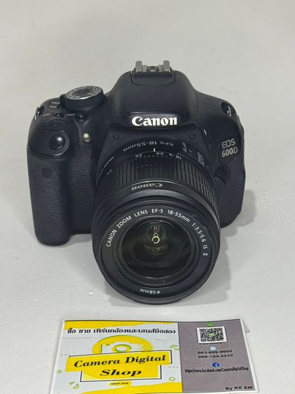 Canon EOS 600D + Lens Canon 18-55mm F3.5-5.6 IS II รูปที่ 2