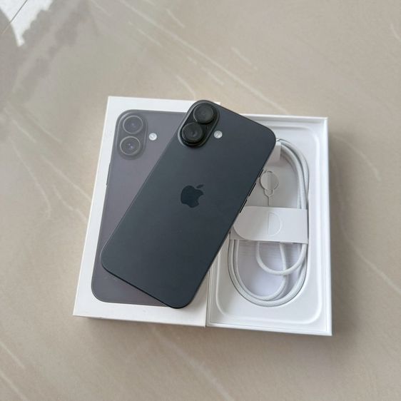 iPhone 16 128g สีดำ สภาพสวยมาก