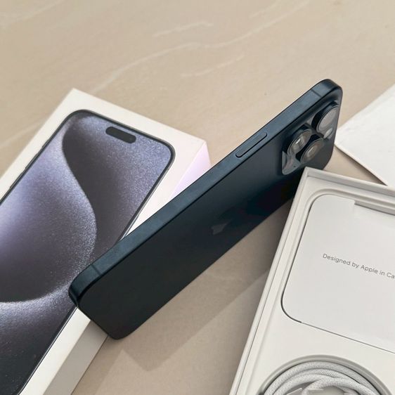 iPhone 15 Pro Max 512g สีบลู สภาพสวยมาก รูปที่ 9