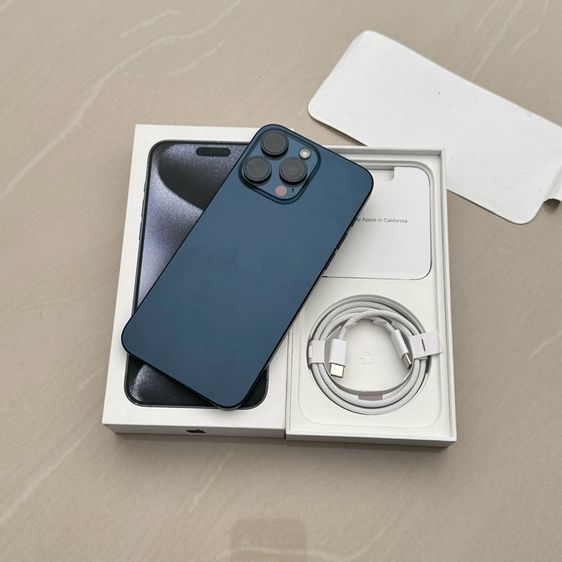 iPhone 15 Pro Max 512g สีบลู สภาพสวยมาก