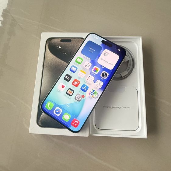 iPhone 15 Pro Max 1tb สีธรรมชาติ สภาพสวยมาก รูปที่ 2