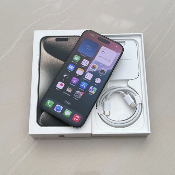 iPhone 15 Pro 256g สีดำ สภาพสวยมาก รูปที่ 2