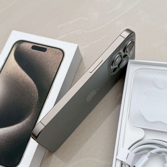 iPhone 15 Pro 256g สีธรรมชาติ สภาพสวยมาก รูปที่ 9