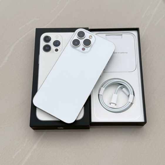 iPhone 13 Pro Max 256g สีขาว สภาพสวยมาก