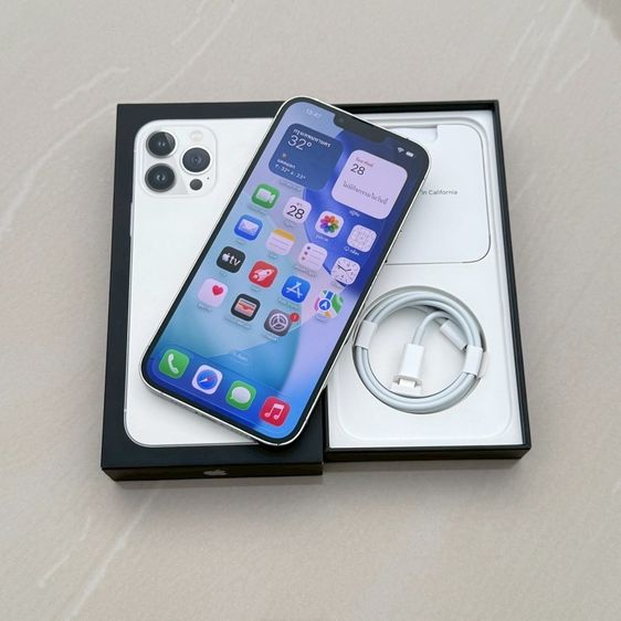 iPhone 13 Pro Max 256g สีขาว สภาพสวยมาก รูปที่ 2
