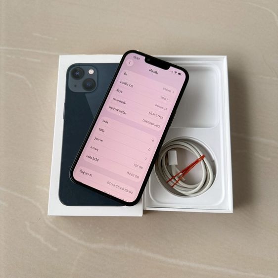 iPhone 13 128g สีดำ สภาพสวยมาก รูปที่ 3