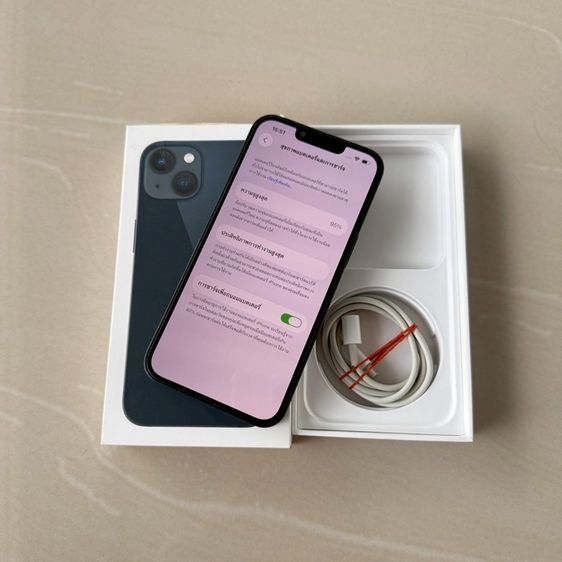 iPhone 13 128g สีดำ สภาพสวยมาก รูปที่ 5