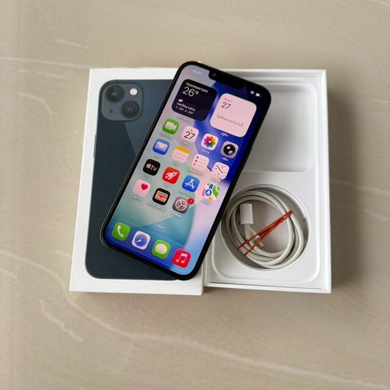 iPhone 13 128g สีดำ สภาพสวยมาก รูปที่ 2