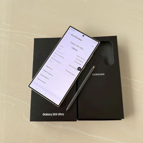 Samsung S24 Ultra 512g สีเหลืองทอง สภาพสวยมาก รูปที่ 3
