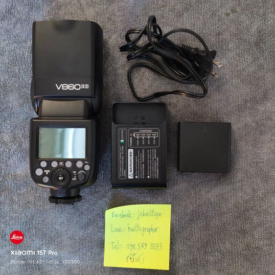 Flash Godox v860ii สำหรับกล้อง Sony 