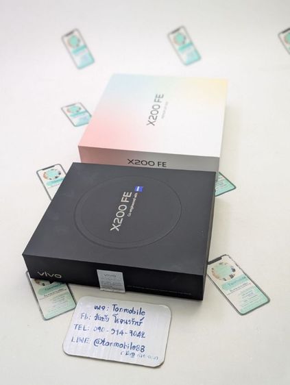 ขาย เทิร์น Vivo X200 Fe สี Pink ศูนย์ไทย สภาพสวย อุปกรณ์ครบยกกล่อง ประกันยาว เพียง 14,990 บาท ครับ 