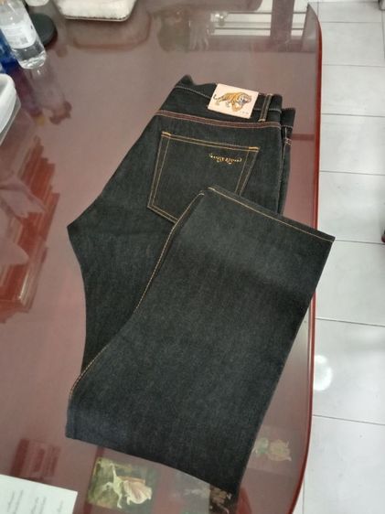 กางเกงยีนส์ ผ้าดิบ 16 ออนซ์ ริมแดง รุ่น"Taiger saming" รูปที่ 2