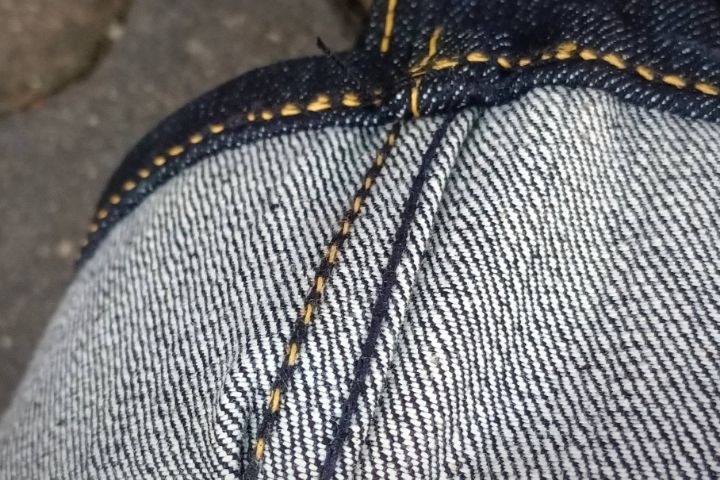 กางเกงยีนส์ ผ้าดิบ 16 ออนซ์ ริมแดง รุ่น"Taiger saming" รูปที่ 13