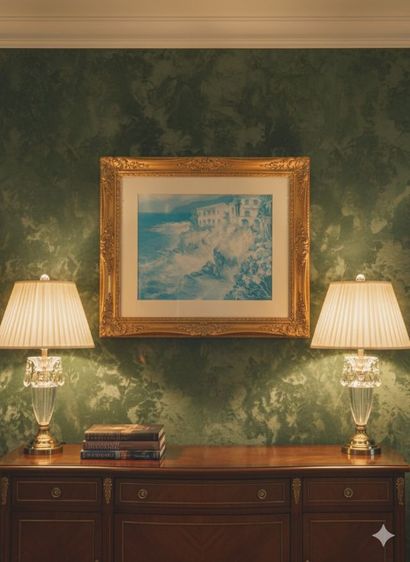 ภาพวาด สีน้ำมัน ลายเซ็น KUHNERT 94 