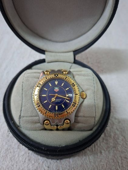 น้ำเงิน Tag Heuer ก้างปลาวงแหวน full set