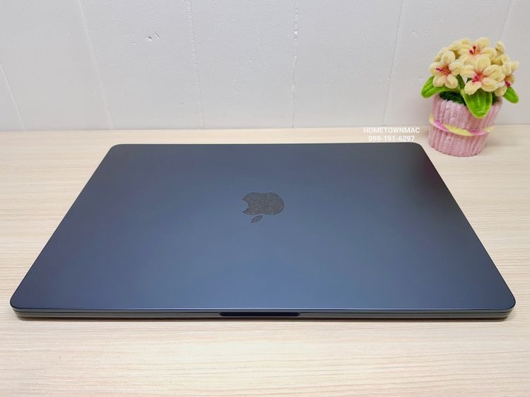 MacbookAir (Retina15-inch, 2025) M4 10-Core CPU 10-Core GPU SSD 256Gb Ram 16Gb สี Midnight ใช้น้อย ประกันยาวข้ามปี รูปที่ 2