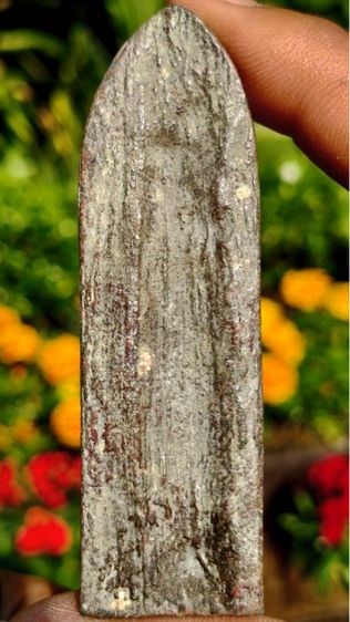 พระร่วงหลังรางปืน กรุวัดพระศรีรัตนมหาธาตุราชวรวิหาร หรือกรุวัดพระปรางค์  สุโขทัย  พิมพ์ฐานสูงร่องตื้นหลังกาบหมาก  รูปที่ 7