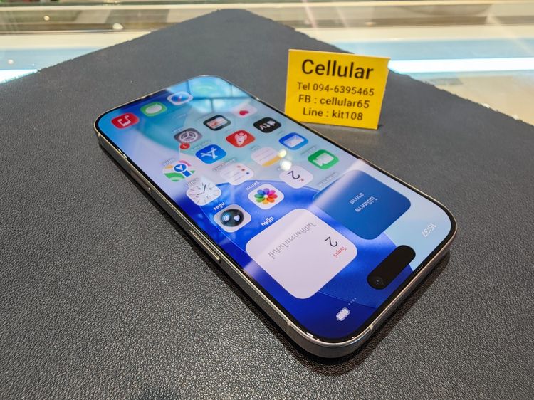 (ติดจอง)iPhone 16 Pro 128GB Batt100 สภาพสวย เครื่องไทย รูปที่ 9