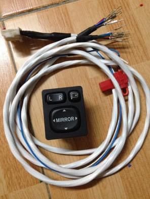 ชุดอัพเกรด กระจกมองข้าง พับบวกปรับไฟฟ้า รูปที่ 11