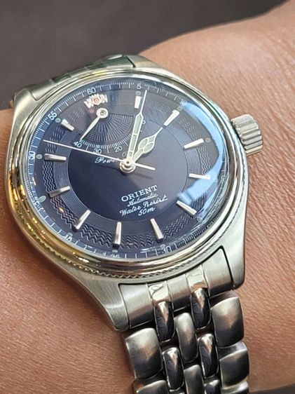 Rare JDM Vintage 
Orient Neo Elegance EW03 Power Reserve Dress Watch
