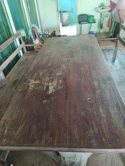 โต๊ะไม้พร้อมเก้าอี้ รูปที่ 6