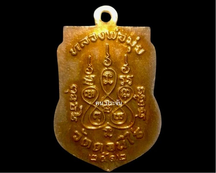 เหรียญเสมา หลวงพ่อมุ่ยวัดดอนไร่ ปี2512  รูปที่ 2