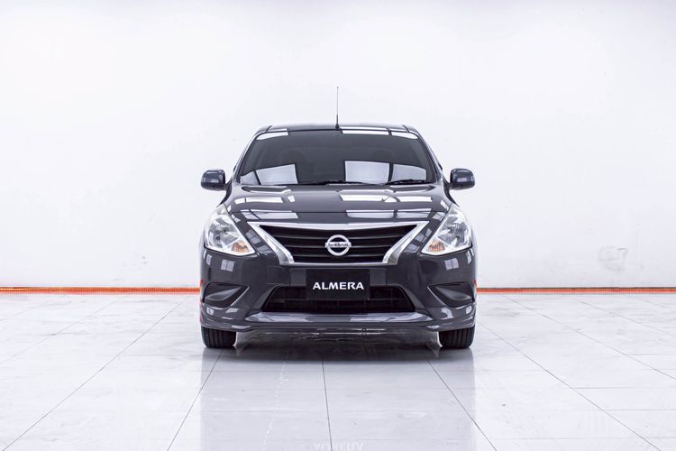 Nissan Almera 2016 1.2 EL Sedan เบนซิน ไม่ติดแก๊ส เกียร์อัตโนมัติ เทา รูปที่ 4
