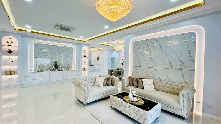 ตกแต่งครบ พูลวิลล่าModern luxury 216 ตรว ซพรประภานิมิตร34 ซสยามคันทรี่คลับ ต.หนองปรือ อ.บางละมุง จ.ชลบุรี รูปที่ 4