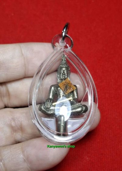 พsะยอดธงปริสุทโธ๘o หลวงพ่อคูณ ปริสุทโธ รุ่น ปริสุทโธ๘o  ปี 2540 เนื้อนวโลหะติดตะกsุดทองคำ,จีวร พร้อมกรอบเลี่ยม รูปที่ 15