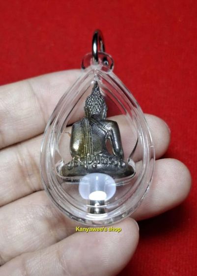 พsะยอดธงปริสุทโธ๘o หลวงพ่อคูณ ปริสุทโธ รุ่น ปริสุทโธ๘o  ปี 2540 เนื้อนวโลหะติดตะกsุดทองคำ,จีวร พร้อมกรอบเลี่ยม รูปที่ 5