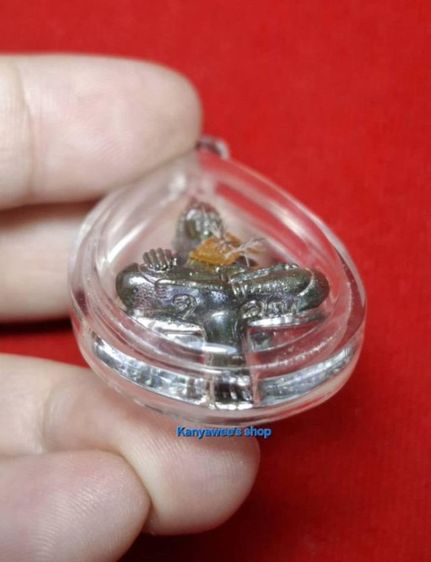 พsะยอดธงปริสุทโธ๘o หลวงพ่อคูณ ปริสุทโธ รุ่น ปริสุทโธ๘o  ปี 2540 เนื้อนวโลหะติดตะกsุดทองคำ,จีวร พร้อมกรอบเลี่ยม รูปที่ 12