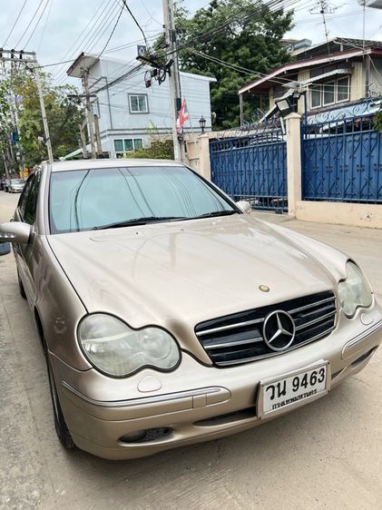 Mercedes-Benz C-Class 2002 C180 เบนซิน เกียร์อัตโนมัติ บรอนซ์ทอง รูปที่ 4