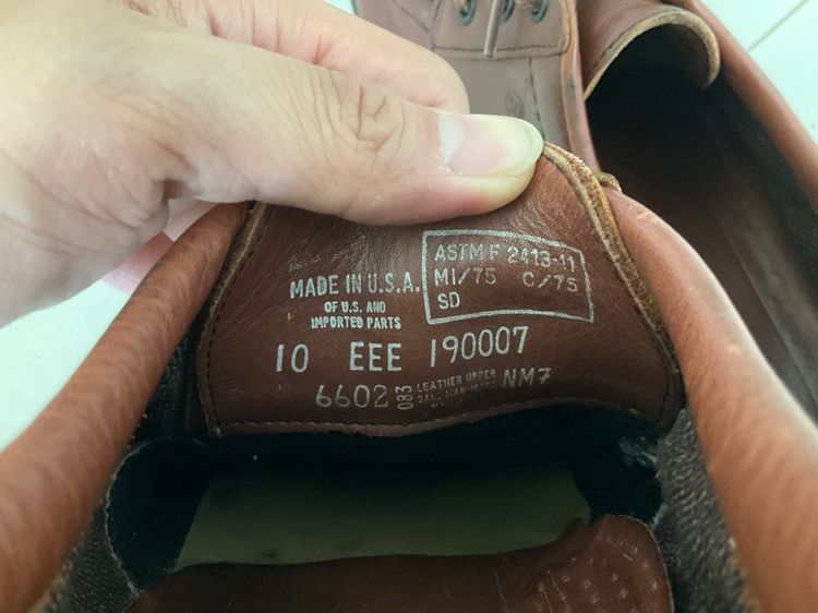 รองเท้า red wing หัวเหล็ก รูปที่ 9