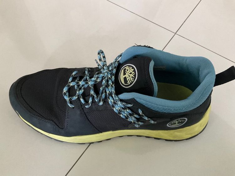 รองเท้า timberland solar wave low blk nubuck wbr green