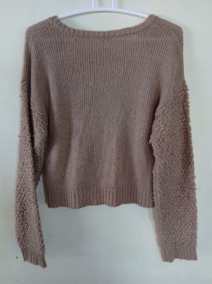 มีอสอง เสื้อกันหนาว ญี่ปุ่น สีน้ำตาล รูปที่ 6