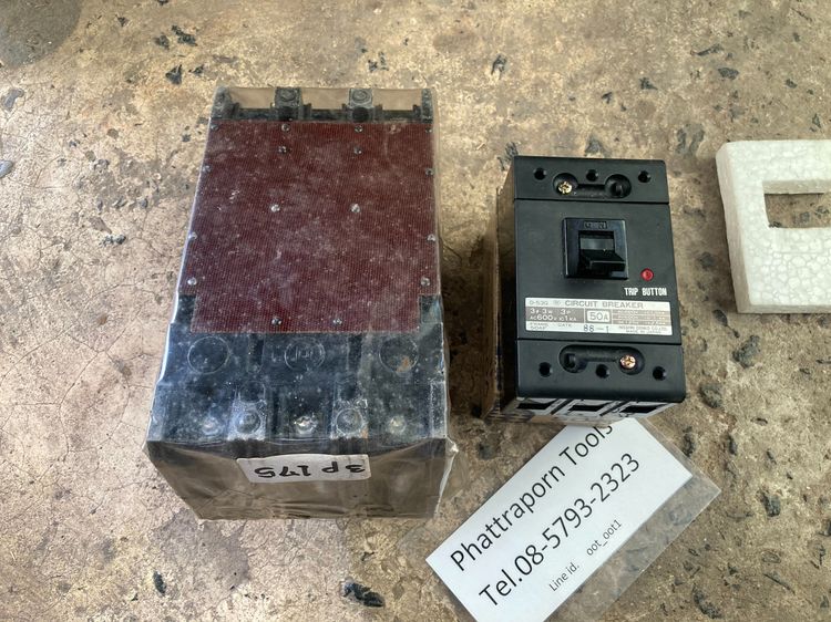 Square d main circuit breaker 175A kal36175+Nisshin50A  รูปที่ 4