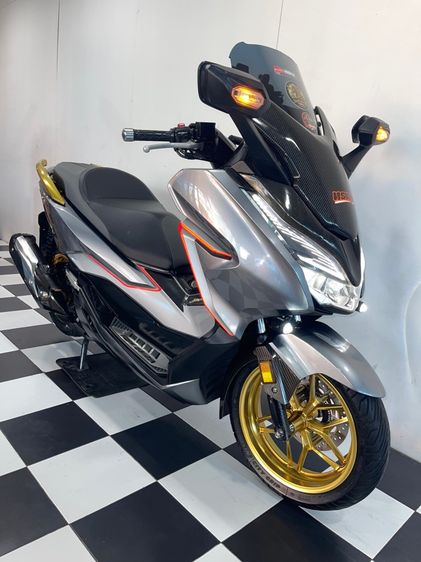 Honda 2018 Forza 300 ABS.Gen2 ชิลด์ไฟฟ้า ไล่ข้างแล้ว แต่งคาร์บอนรอบคัน