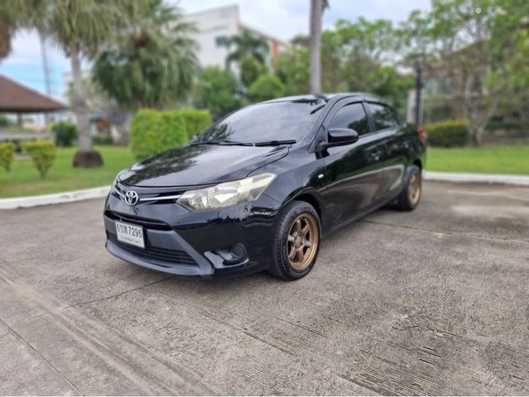 Toyota Vios 2016 1.5 J Sedan เบนซิน ไม่ติดแก๊ส เกียร์อัตโนมัติ ดำ รูปที่ 2