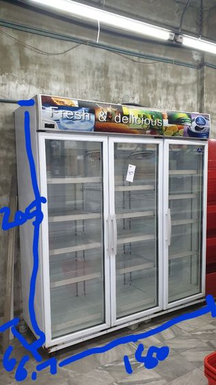  ตู้แช่ 3ประตูและ 2ประตู  4 ตัว ราคา40,000บาท(ราคาเหมา) รูปที่ 8