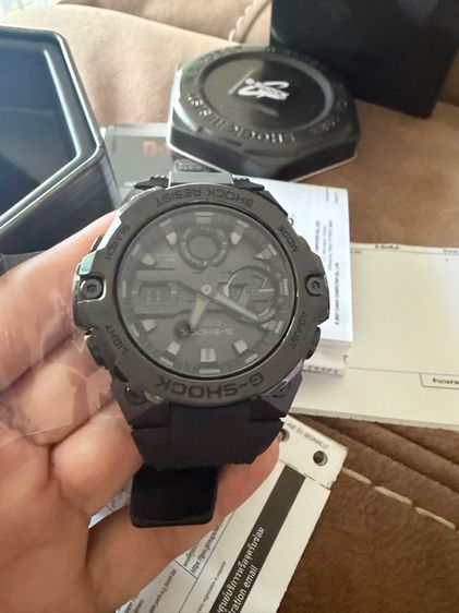 CASIO G-SHOCK GST-B400BB-1ADR (บลูทูธ,ทัชโซล่า) ของแท้ ประกันศูนย์ CMG