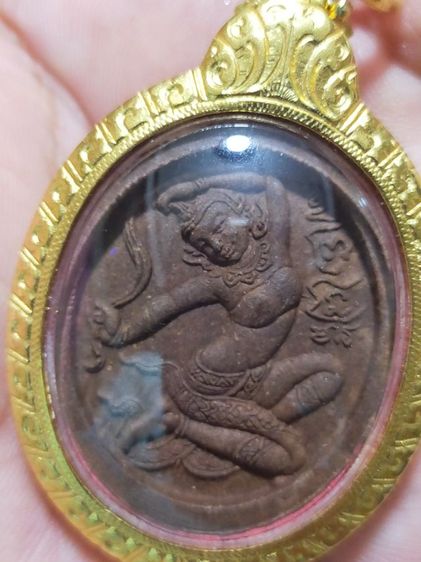 แม่ธรณีหลังพระอุปคุต ครูบากฤษดา สุเมโธ เสก หายากมากๆ พุทธคุณสูงเป็นที่รู้กันอยู่ถึงด้านโชคลาภเงินทองเสริมดวง รูปที่ 3