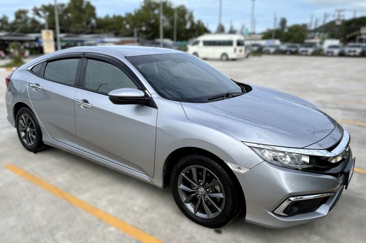 Honda Civic 2019 1.8 EL i-VTEC Sedan เบนซิน ไม่ติดแก๊ส เกียร์อัตโนมัติ เงิน รูปที่ 2