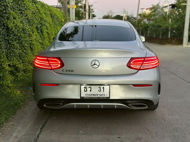 Mercedes-Benz C-Class 2018 C250 Sedan เบนซิน ไม่ติดแก๊ส เกียร์อัตโนมัติ บรอนซ์เงิน รูปที่ 3