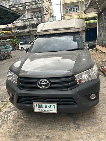 Toyota Hilux Revo 2016 2.7 J Plus Pickup เบนซิน LPG เกียร์ธรรมดา เทา รูปที่ 2
