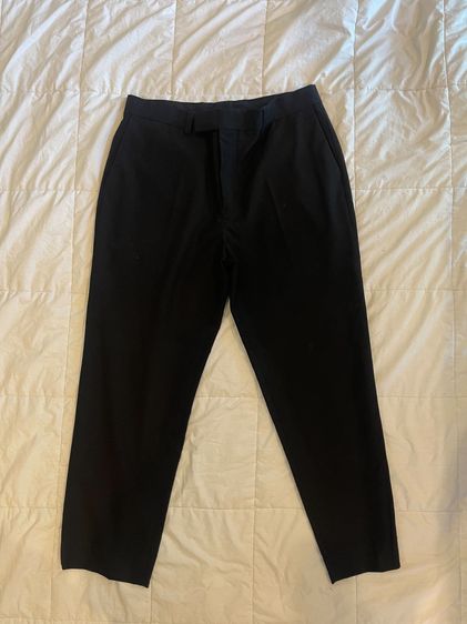 JASPAL กางเกงสแลคผู้ชาย สีดำ ทรงสุภาพ ไซซ์ 36 มือสองสภาพดี รูปที่ 4