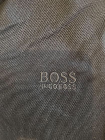 BOSS Hugo Boss เสื้อโปโลผู้ชาย สีกรม ไซซ์ L Regular Fit Pima Cotton มือสองแท้ รูปที่ 2